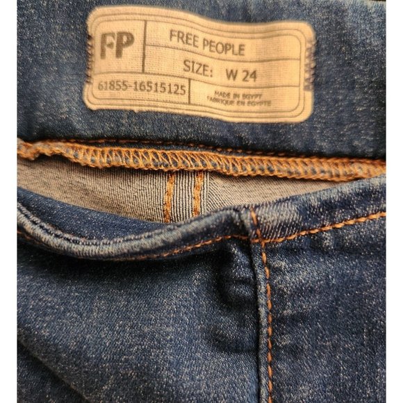 Free People Denim Pants Ladies Size 24 - Picture 3 of 3